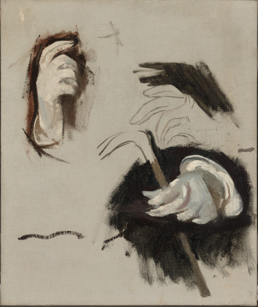 STUDY FOR MARY AND NEW CASTLE POPPY