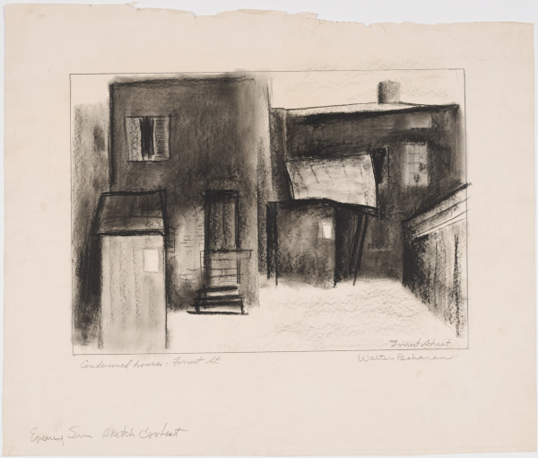 Condemned Houses, Forrest Street, Baltimore