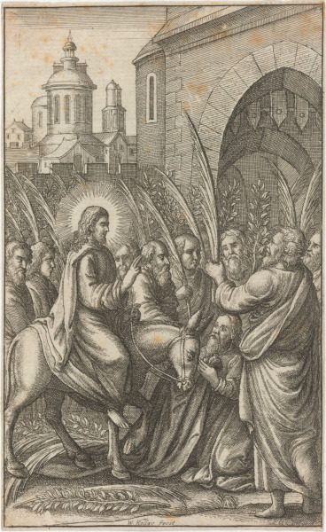 CHRIST'S ENTRY INTO JERUSALEM