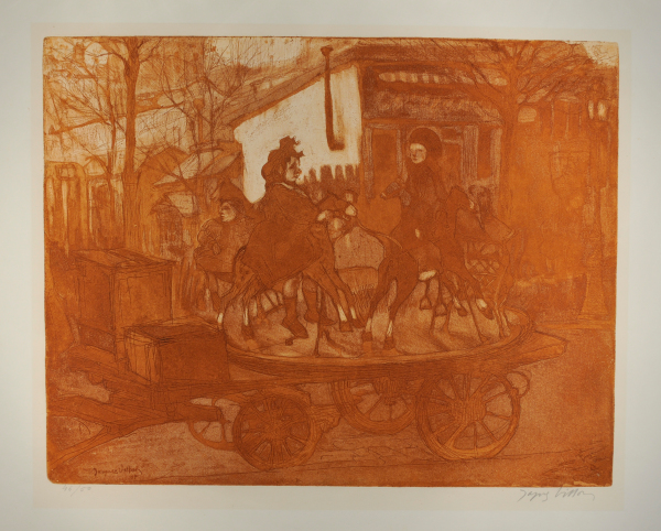 MANÈGE RUE CAULAINCOURT (LE PETIT MANÈGE AUX CHEVAUX DE BOIS)