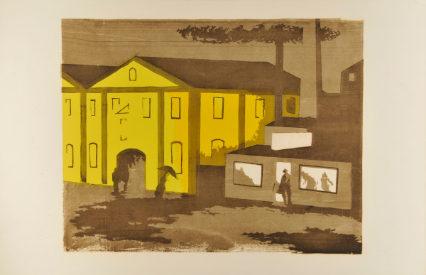 Street Scene at Night