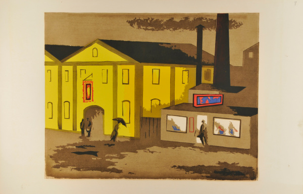 Street Scene at Night