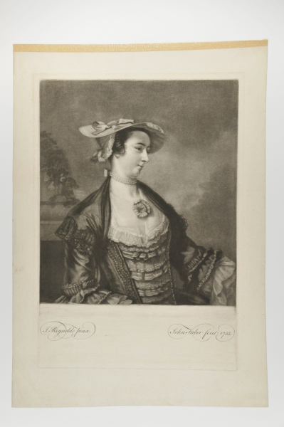 Three-Quarters Portrait of a Woman in a Hat