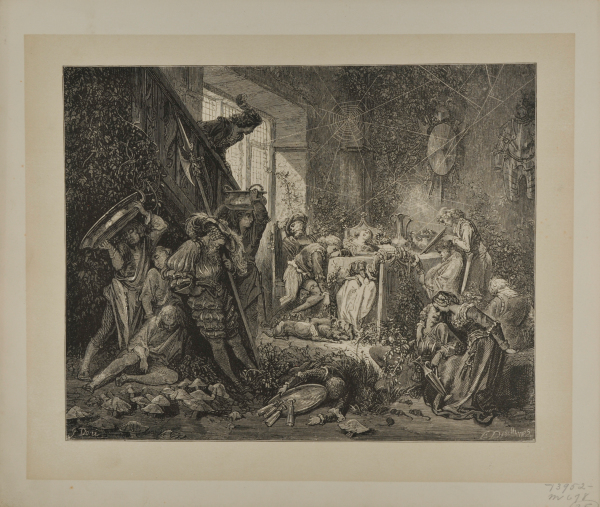 THE PRINCE IN THE BANQUETING HALL, FROM SLEEPING BEAUTY