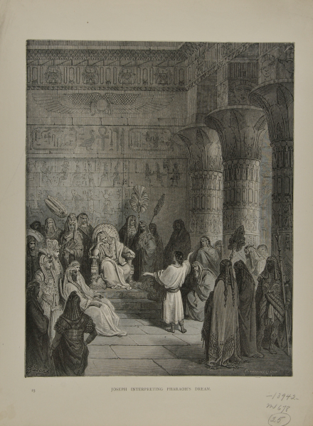 JOSEPH INTERPRETING PHAROAH'S DREAM