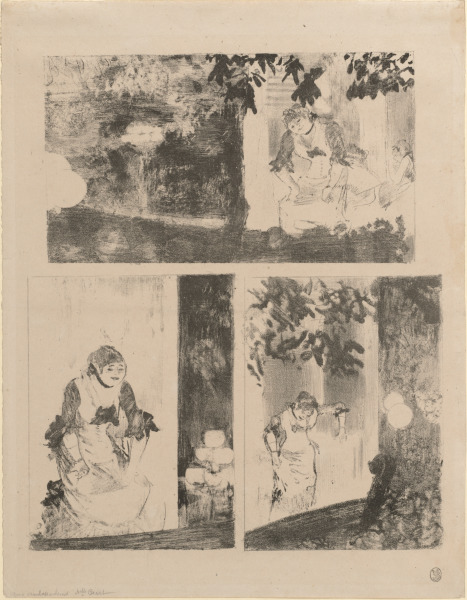 MADEMOISELLE BÉCAT AT THE CAFÉ DES AMBASSADEURS