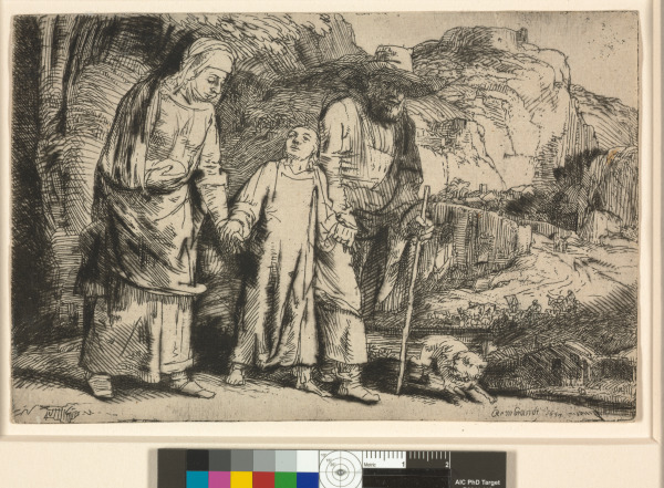 CHRIST RETURNING FROM THE TEMPLE WITH HIS PARENTS