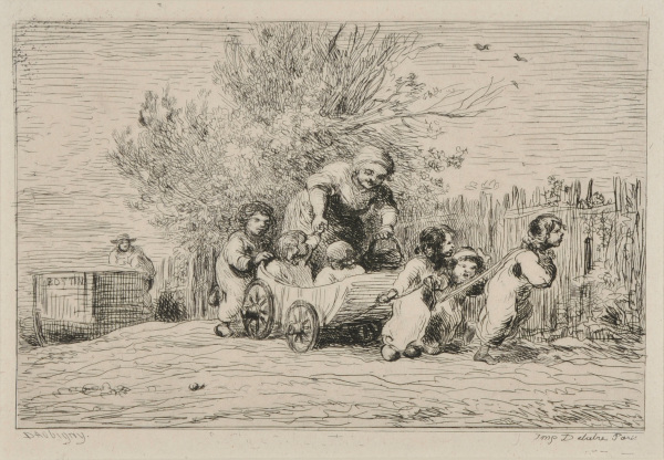 TAKING OVER THE CART (THE CHILDREN WITH THE CART)