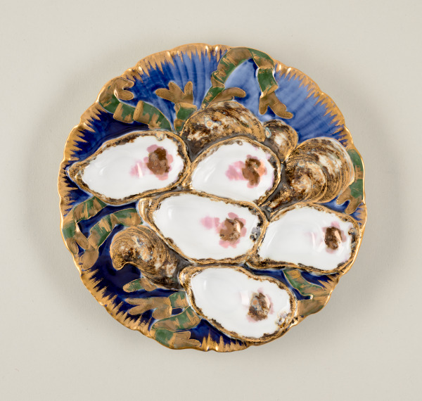 "A SPECIAL OYSTER PLATE"