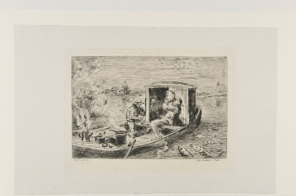 Avallant (Le déjeuner dans le bateau)