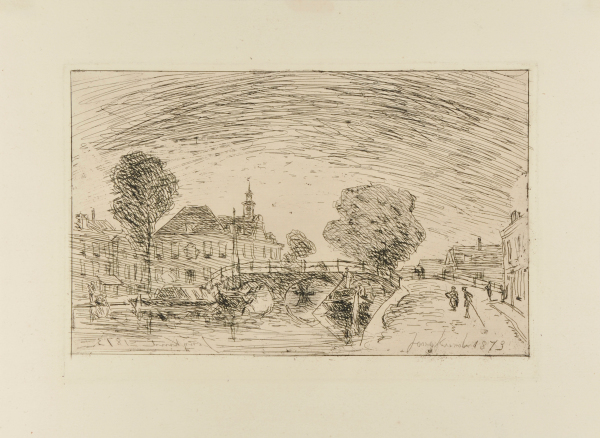 Le Pont sur le canal