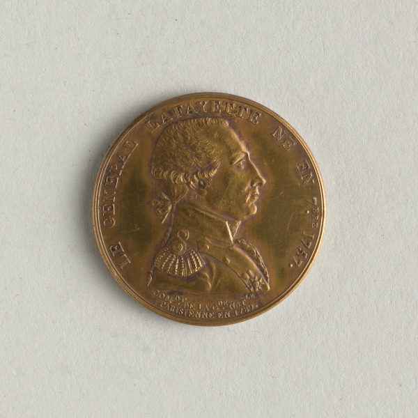 "MARQUIS DE LAFAYETTE" MEDAL