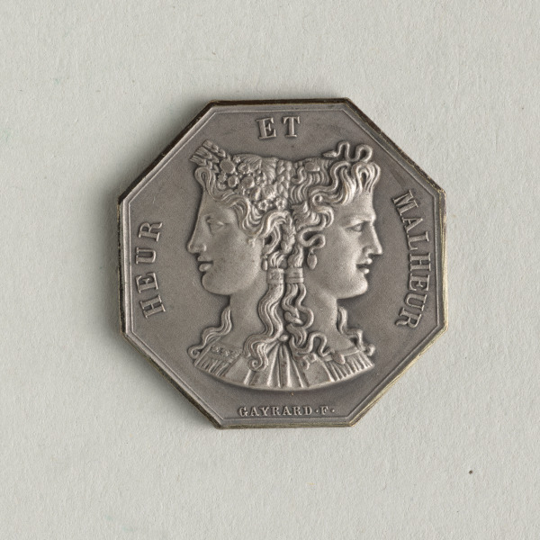 "HAPPINESS AND WOE" MEDAL