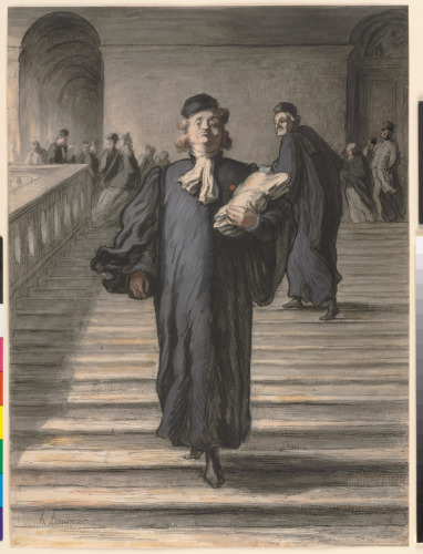 THE GRAND STAIRCASE OF THE PALACE OF JUSTICE