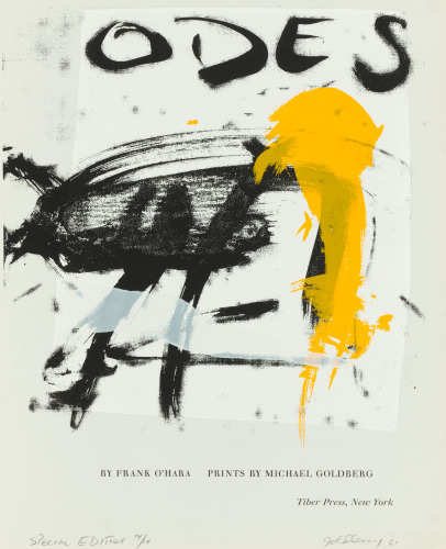 TITLE PAGE FROM THE BOOK "ODES"