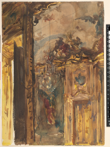 THE GOLDEN ROOM OF THE PALAZZO CLERICI, MILAN