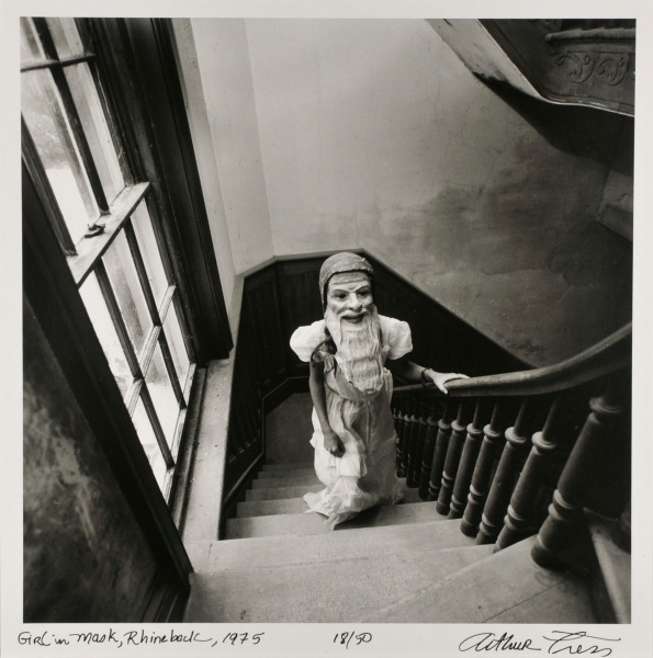 Girl in Mask, Rhinebeck