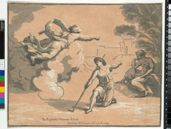 GOD APPEARING TO ISAAC TO FLEE INTO EGYPT