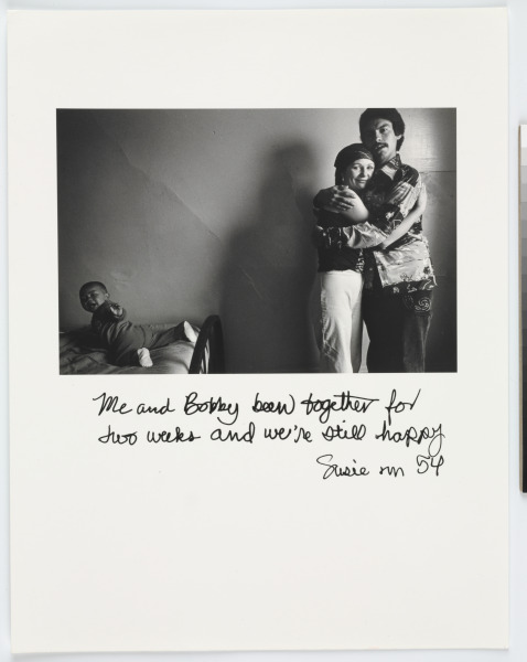 ME AND BOBBY BEEN TOGETHER FOR TWO WEEKS NOW AND WE'RE STILL HAPPY