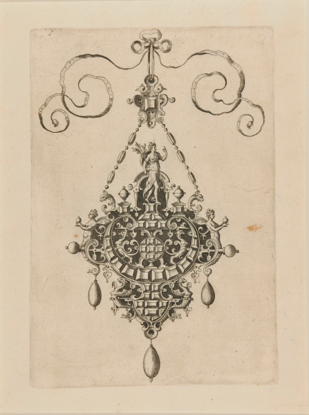 Plate from the series “Designs for Pendants”
