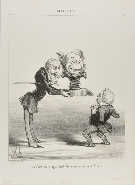 FATHER MOLÉ BRINGING NEW YEARS GIFTS TO LITTLE THIERS