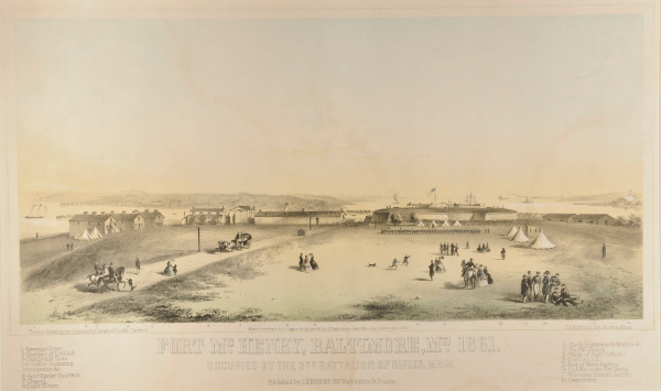Fort McHenry, Baltimore, Md. 1861
