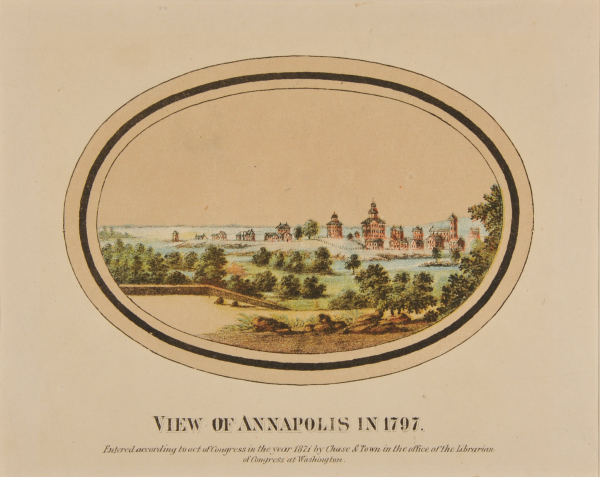 View of Annapolis in 1797