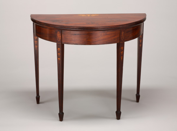 Demilune Card Table