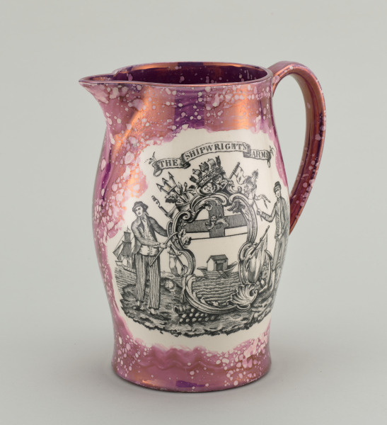 "ARMS OF THE SHIPWRIGHT'S COMPANY" JUG