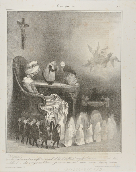 MOTHER BRIDON GOES TO HELL... THE ABBÉ BOULLARD ABSOLVES ME... A FINE HEARSE... VIRGINS IN WHITE... I AM GOING TO HEAVEN WITH MY POOR LITTLE KITTEN.