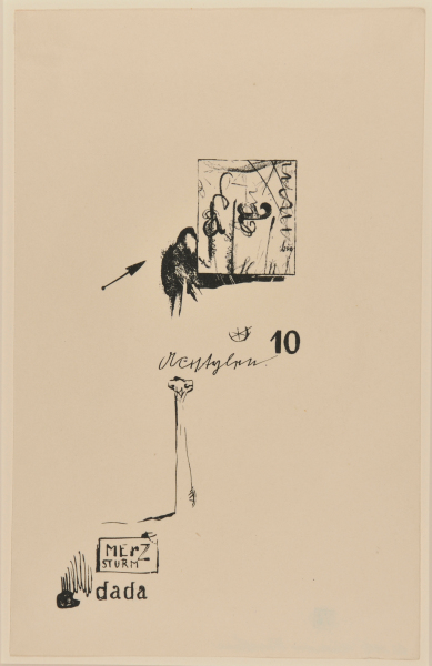 COMPOSITION WITH SIGNS: MERZ, DADA [ETC.]