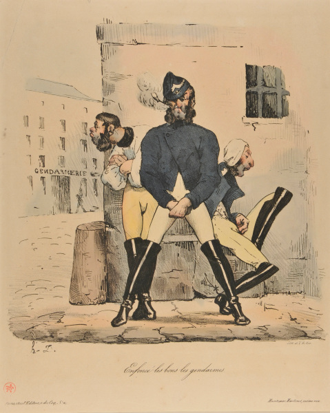 NOT MUCH LEFT OF THE PROUD POLICE