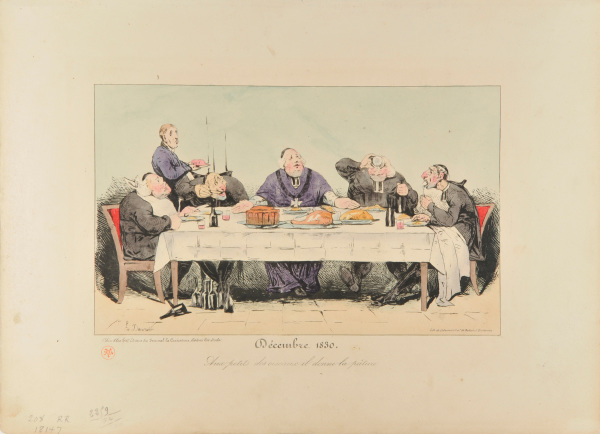 DECEMBER 1830. TO LITTLE BIRDS HE GIVES NOURISHMENT.