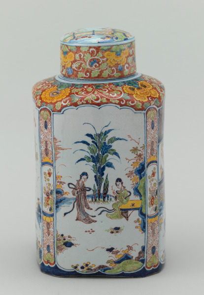 Covered Tea Canister