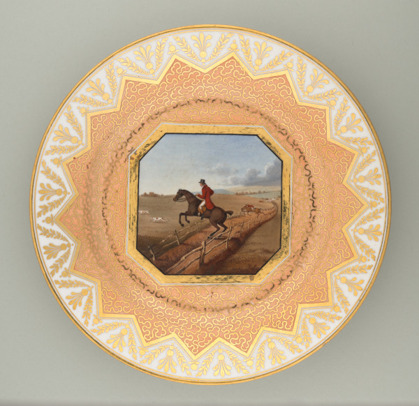 Plate: Going In and Out Clever