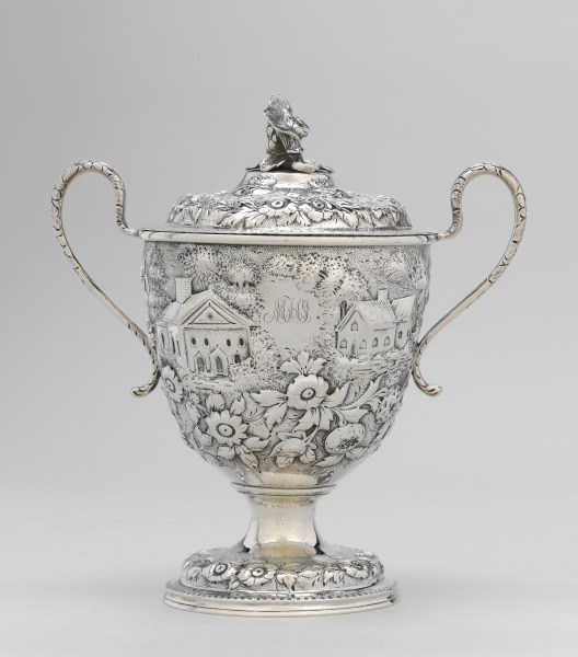 “Etruscan” Covered Sugar Bowl