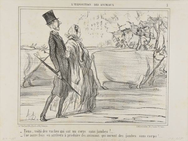 LOOK, THERE ARE COWS WHICH HAVE A BODY BUT NO LEGS!... - JUST WAIT, ONE DAY THEY WILL PRODUCE ANIMALS THAT HAVE ONLY LEGS, BUT NO BODY.