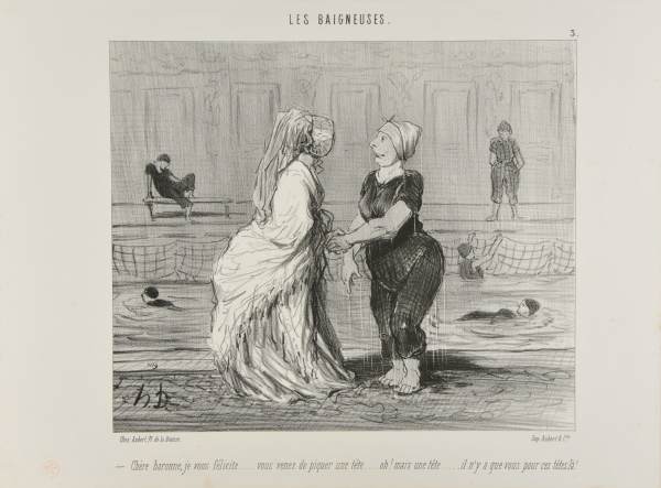 MY DEAR BARONESS, I MUST CONGRATULATE YOU, YOUR DIVE WAS SUPERB, SUCH A DIVE CAN ONLY COME FROM YOU!