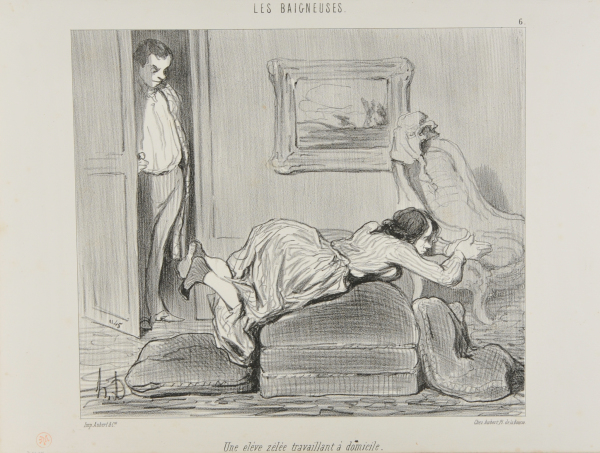 A ZEALOUS STUDENT PRACTICING AT HOME.