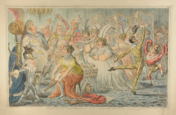 DILITTANTI THEATRICALS OR A PEEP AT THE GREEN ROOM (PICNIC ORGIES)