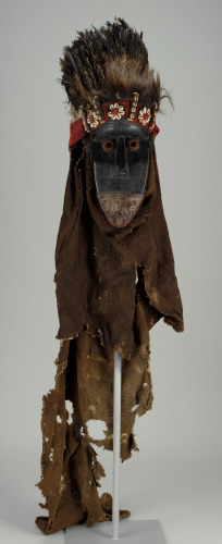 Male Mask with Headdress (Kpakologi Sineï/Niamu/Ngamu)