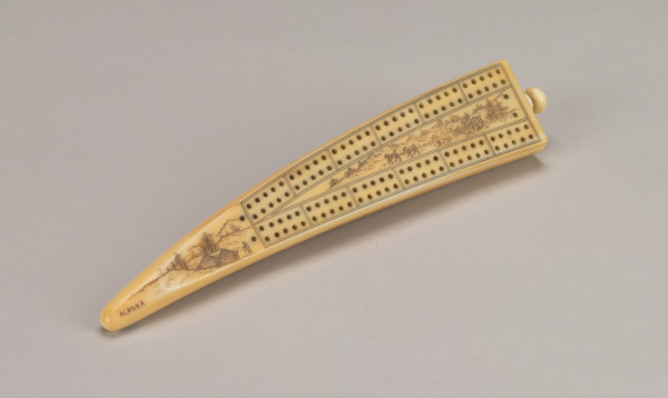 Cribbage board