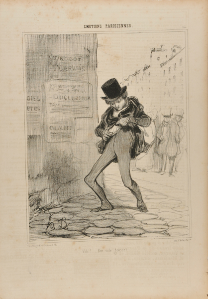 ROBBED! EMPTY-POCKET STREET...