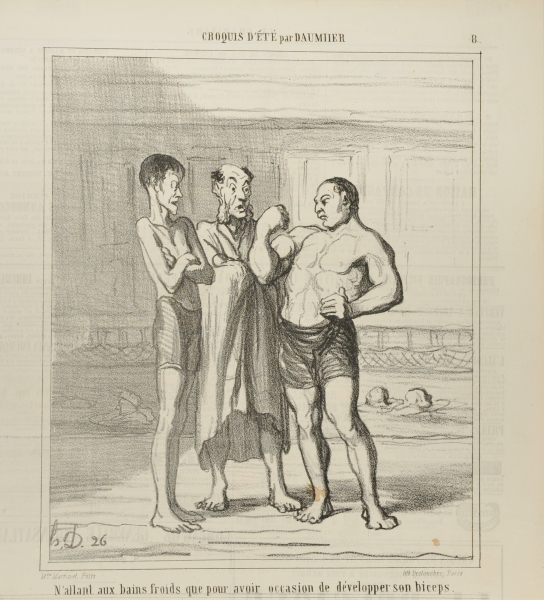 GOING TO THE SWIMMING POOL JUST FOR THE DEVELOPMENT OF ONE'S MUSCLES.