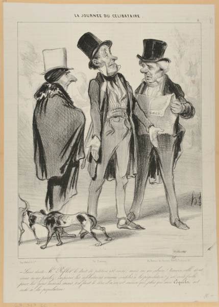 THERE'S NO DOUBT, MONSIEUR RIFLOT, THE LAW OF PETITION IS SACRED, BUT IT IS BEING ABUSED. LOOK AT THE EXAMPLE WE JUST DISCUSSED: THEY WANT TO TAX BACHELORS, SINCE THEY ARE USELESS FOR SOCIETY. I FEEL SORRY FOR ALL THE MARRIED PEOPLE.... I MUST ALSO SAY THAT I KNOW OF NO-ONE WHO HAS DONE AS MUCH FOR SOCIETY, AS I, COQUELET DID.