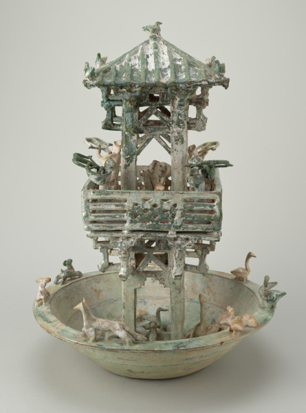 Tower Surrounded by a Moat