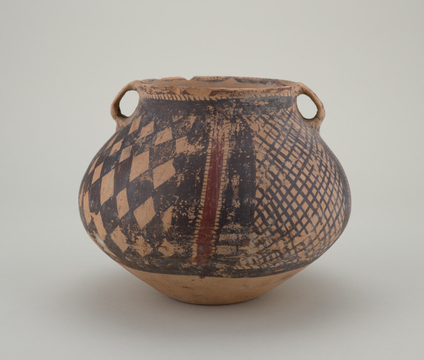 Banshan-Type Jar with Painted Geometric Design