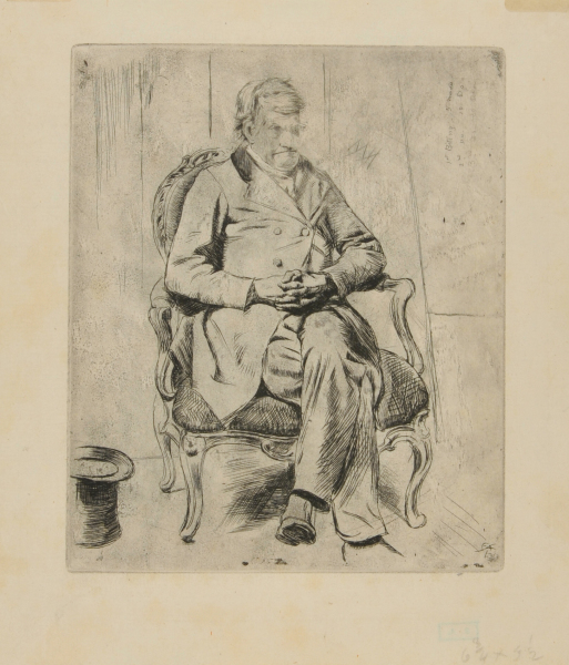 Old Man in an Armchair