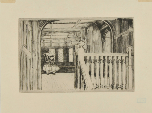 Interior of Birket Foster's House with Figures