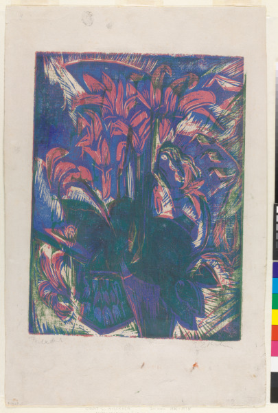 CYCLAMEN (RECTO AND VERSO)